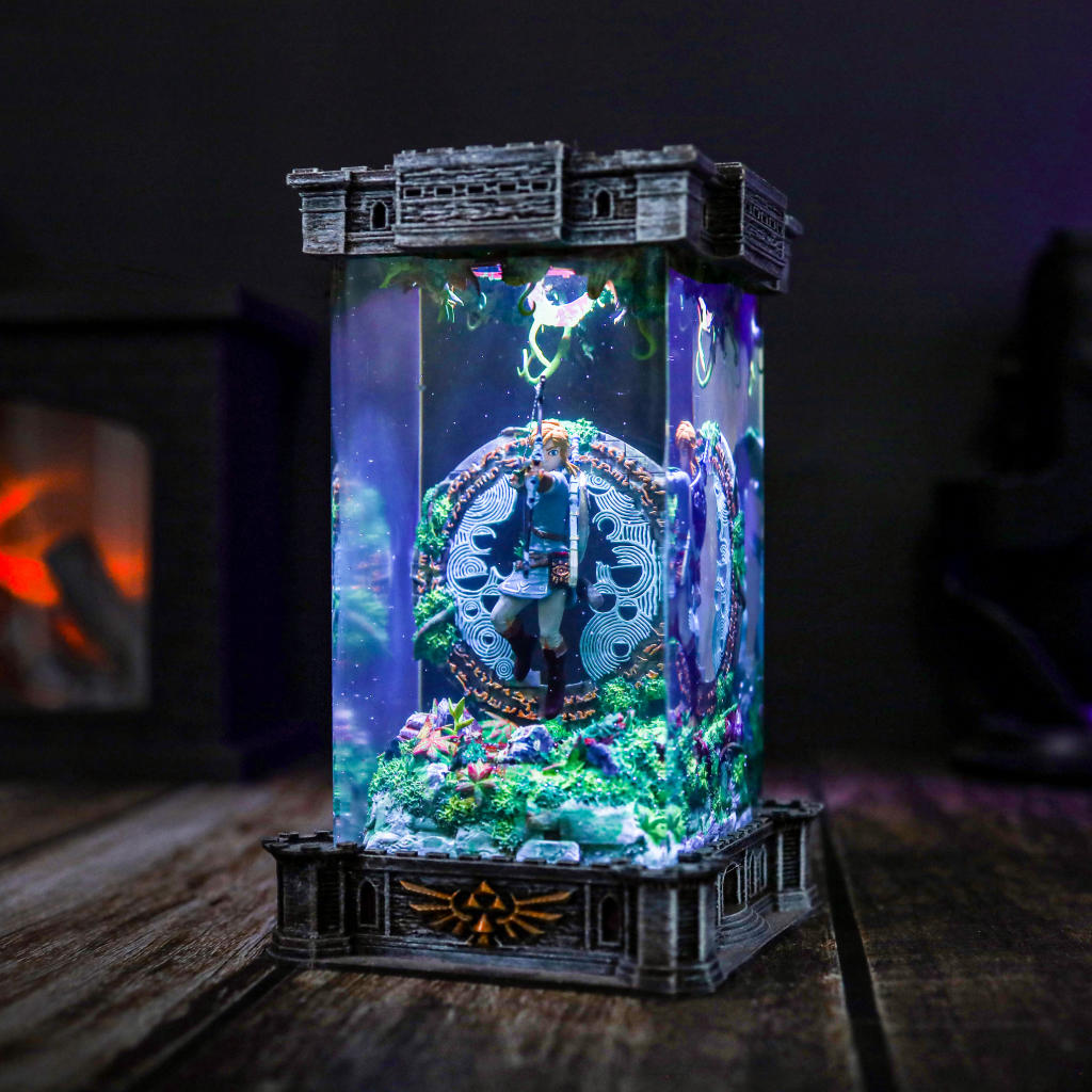 The Legend of Zelda Link Archer Amiibo Lamp 1 The Legend of Zelda Link Archer Amiibo Lamp
