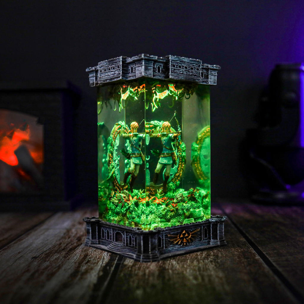The Legend of Zelda Link Archer Amiibo Lamp 4 The Legend of Zelda Link Archer Amiibo Lamp