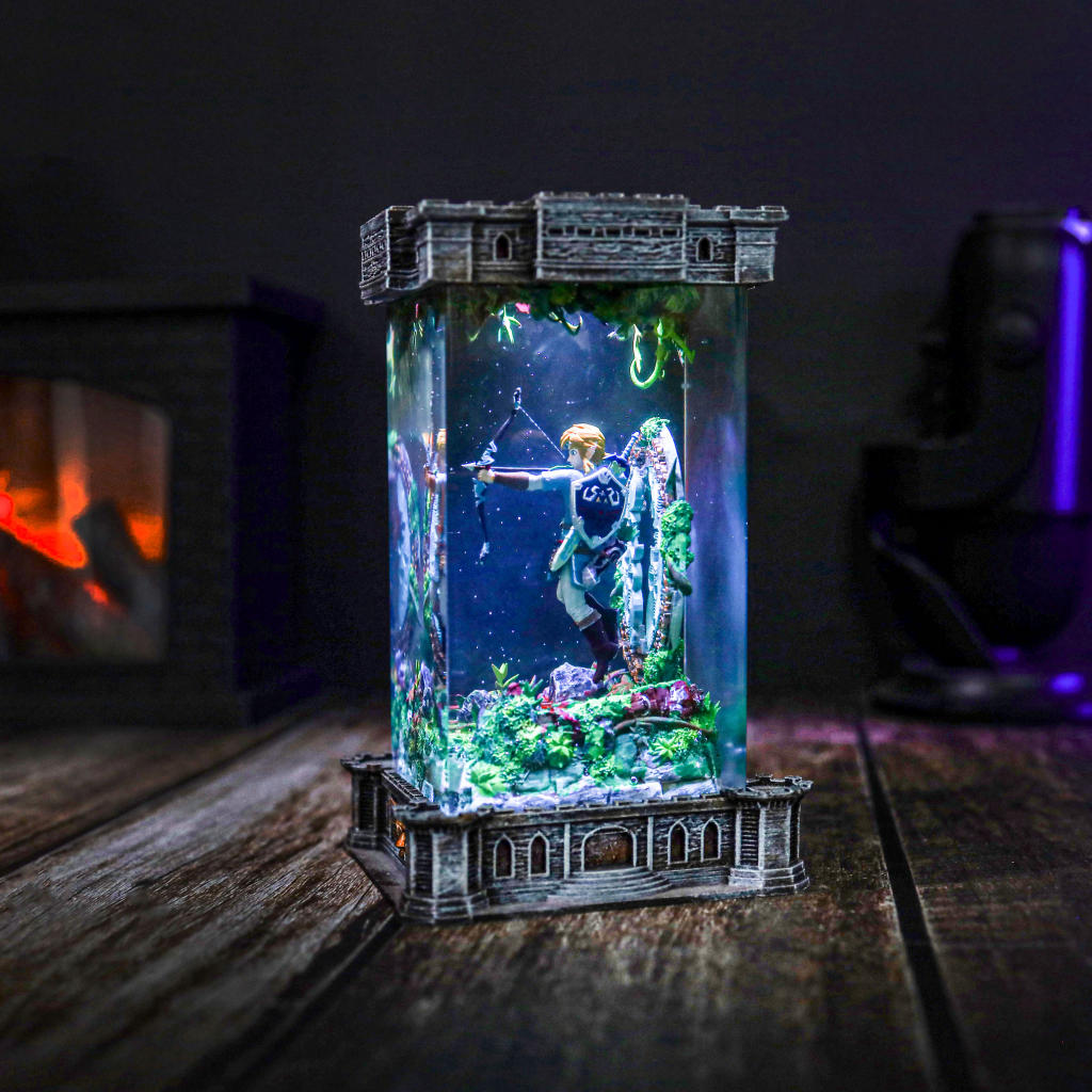 The Legend of Zelda Link Archer Amiibo Lamp 6 The Legend of Zelda Link Archer Amiibo Lamp