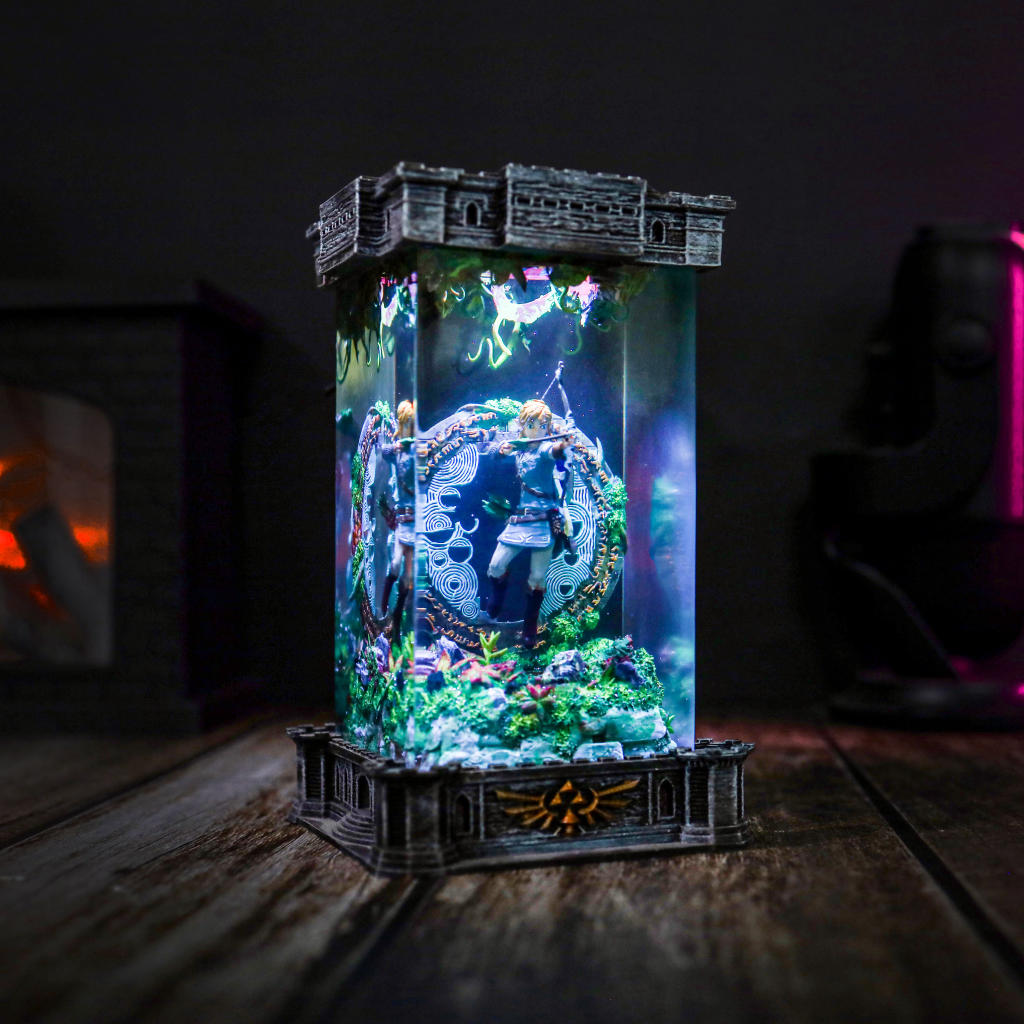 The Legend of Zelda Link Archer Amiibo Lamp 7 The Legend of Zelda Link Archer Amiibo Lamp