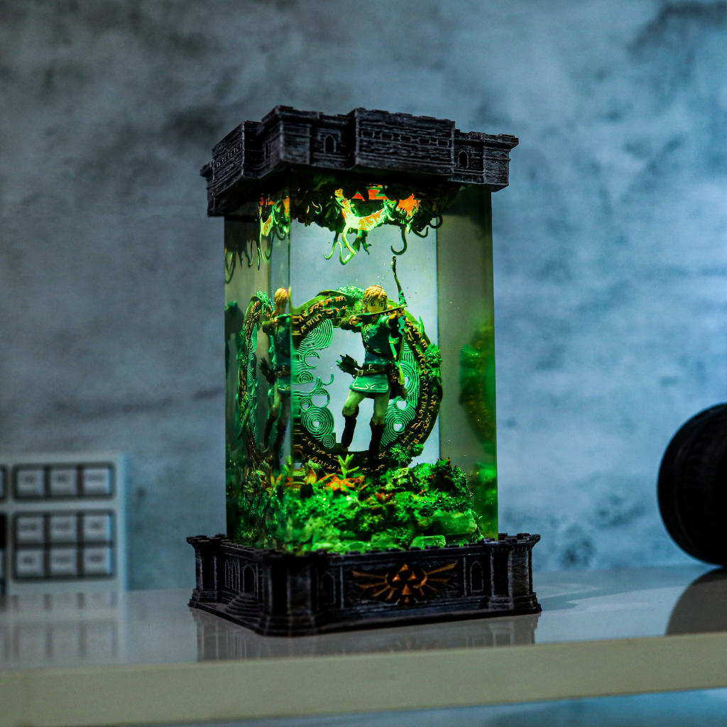 The Legend of Zelda Link Archer Amiibo Lamp 10 The Legend of Zelda Link Archer Amiibo Lamp