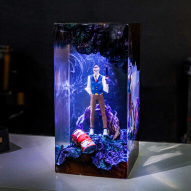 Valorant Chamber Epoxy Lamp