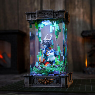 Zelda Midna & Wolf Link Night Lamp