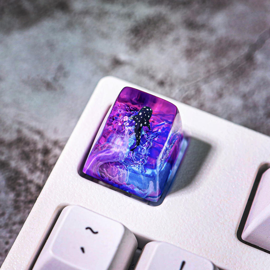 Blind Box Keycaps 10 Whale Shark Artisan Keycap