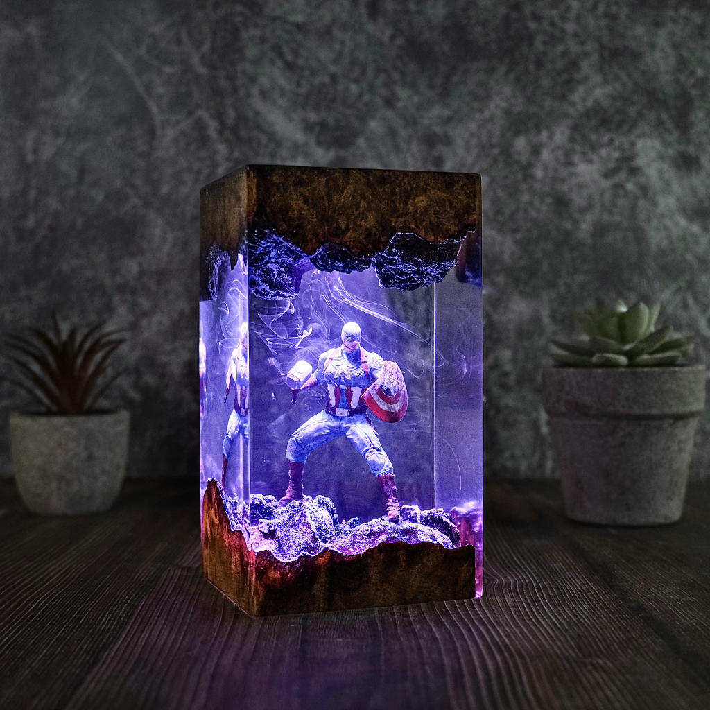 Captain America Night Light 10 Captain America Night Light