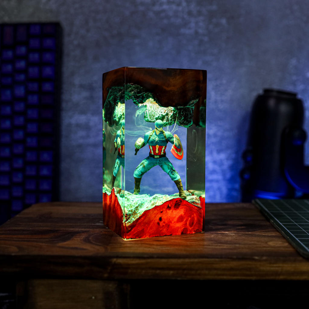 Captain America Night Light 12 Captain America Night Light