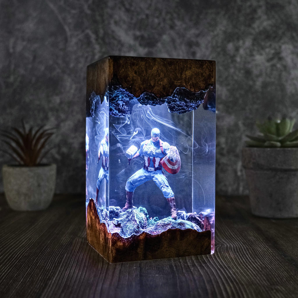 Captain America Night Light 2 Captain America Night Light