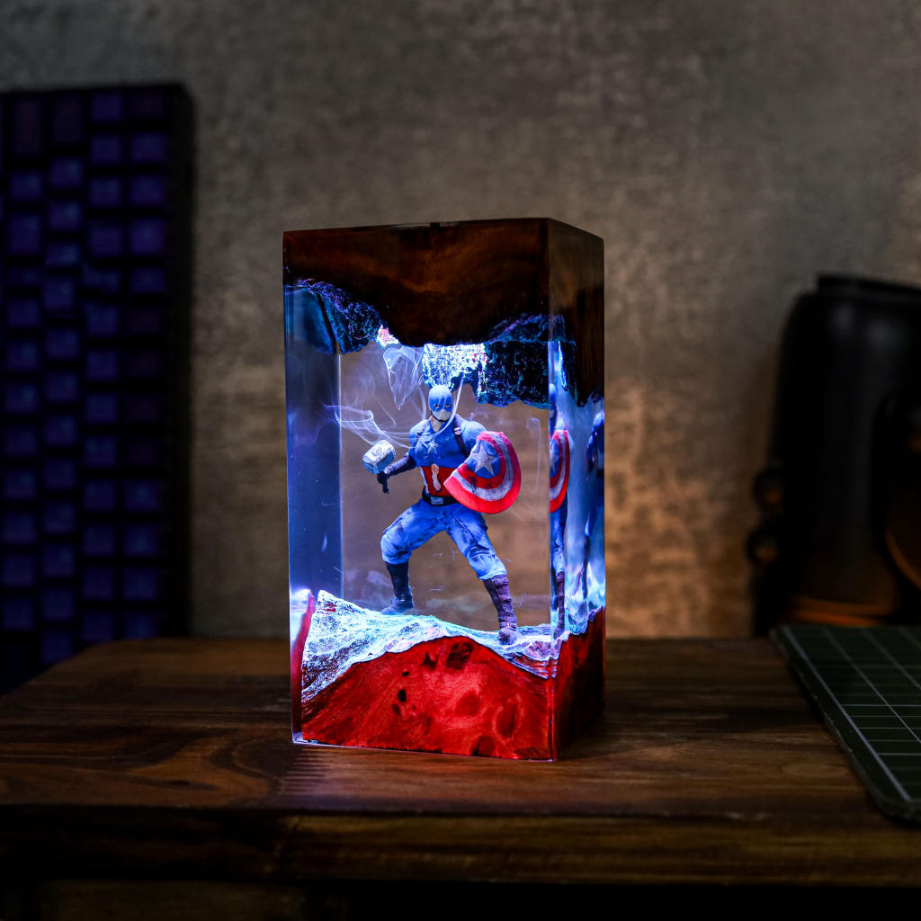 Captain America Night Light 13 Captain America Night Light