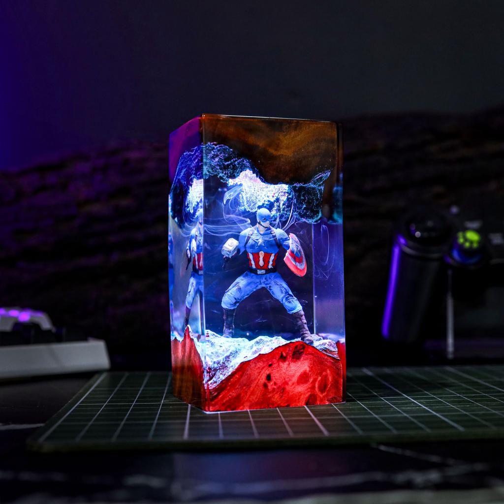 Captain America Night Light 14 Captain America Night Light
