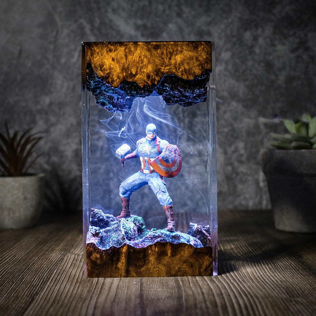 Captain America Night Light 4 Captain America Night Light