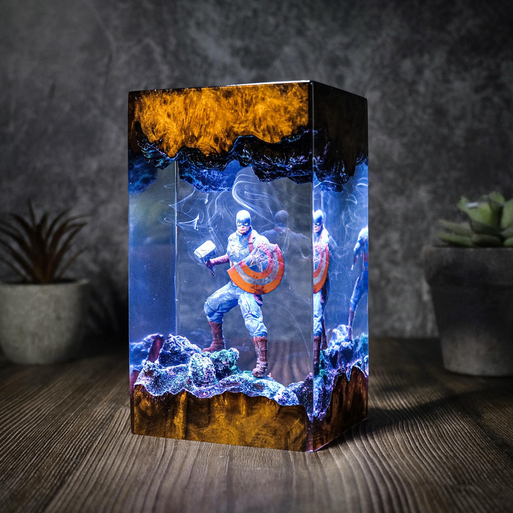 Captain America Night Light 5 Captain America Night Light