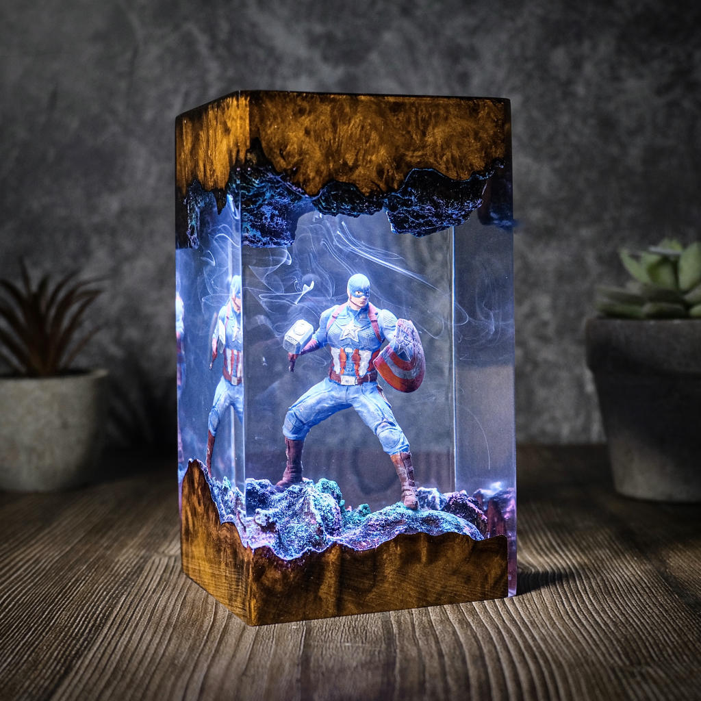Captain America Night Light 1 Captain America Night Light
