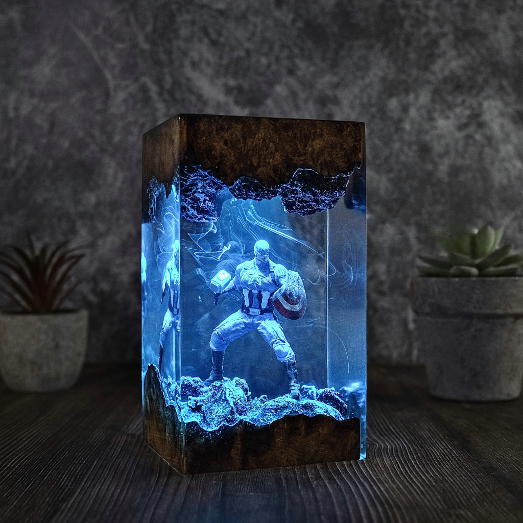 Captain America Night Light 9 Captain America Night Light