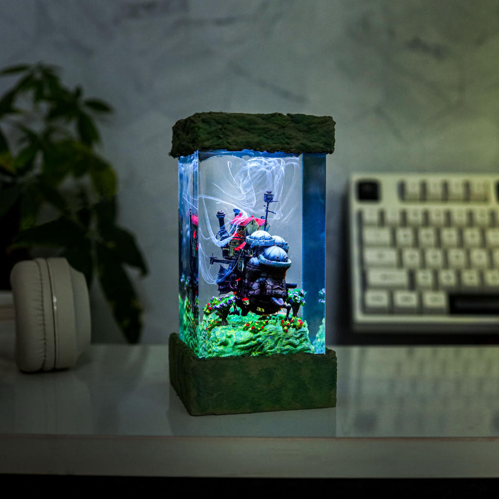 Howl's Moving Castle Night Light 3 Howl's Moving Castle Night Light
