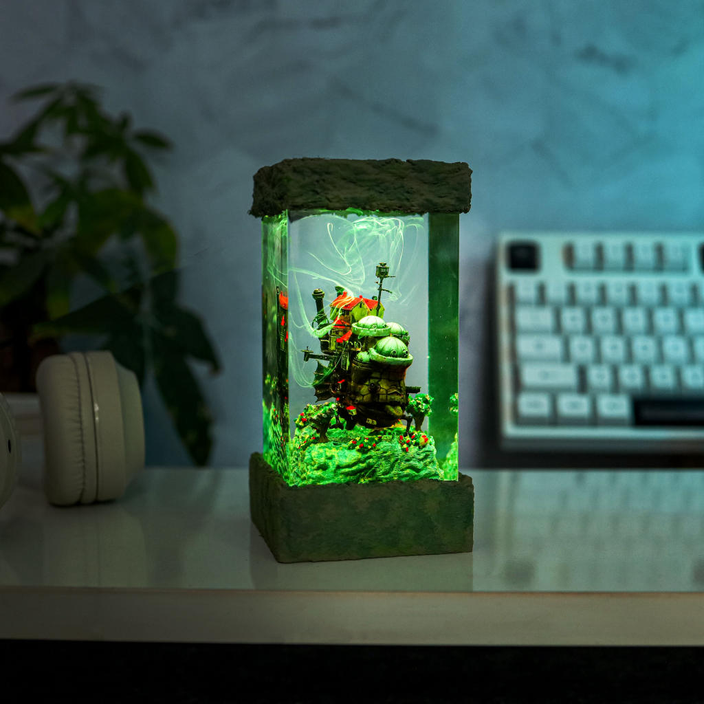 Howl's Moving Castle Night Light 4 Howl's Moving Castle Night Light