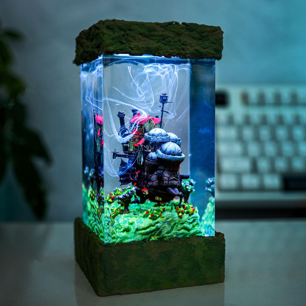 Howl's Moving Castle Night Light 6 Howl's Moving Castle Night Light