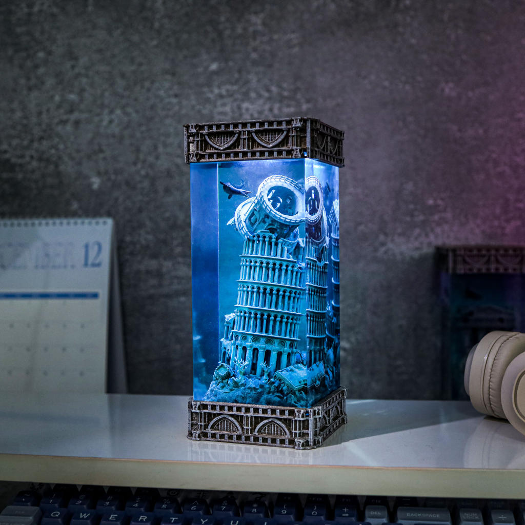 Leaning Tower of Pisa Night Light 11 Leaning Tower of Pisa Night Light