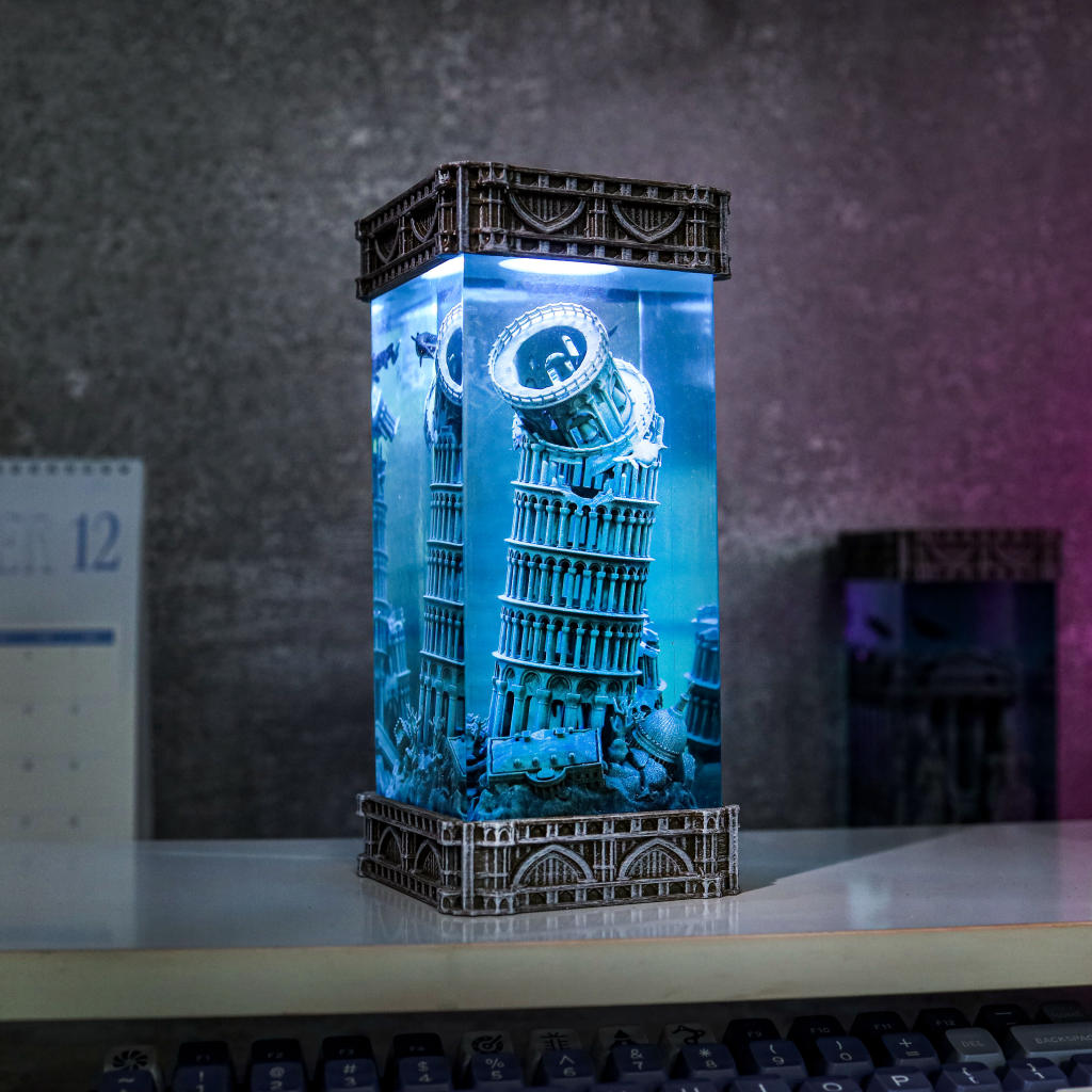 Leaning Tower of Pisa Night Light 4 Leaning Tower of Pisa Night Light
