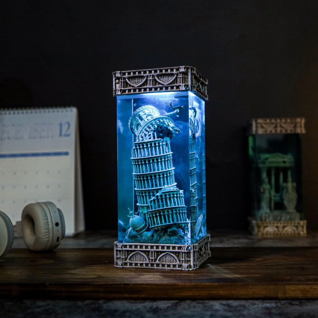 Leaning Tower of Pisa Night Light 6 Leaning Tower of Pisa Night Light