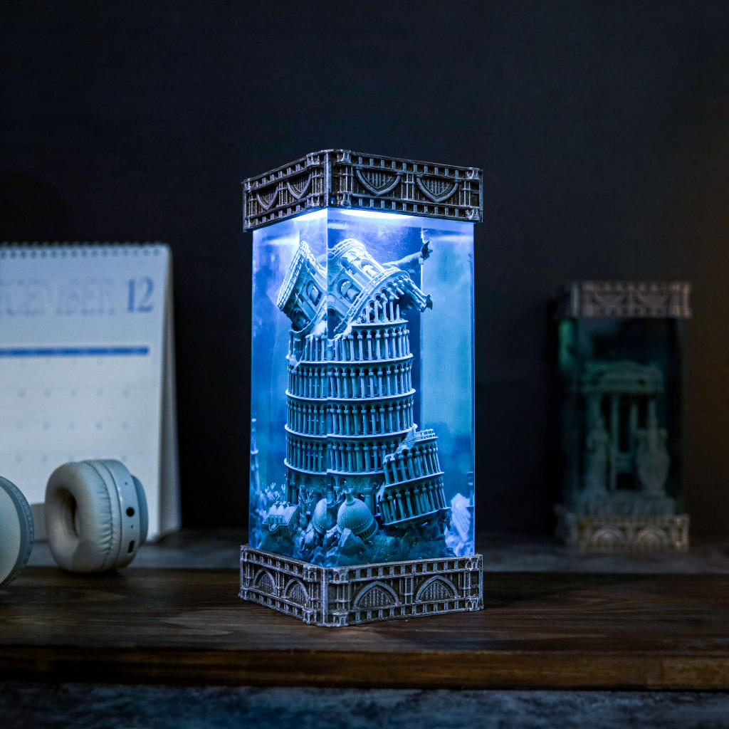 Leaning Tower of Pisa Night Light 7 Leaning Tower of Pisa Night Light