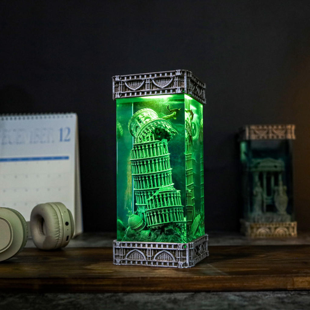 Leaning Tower of Pisa Night Light 12 Leaning Tower of Pisa Night Light