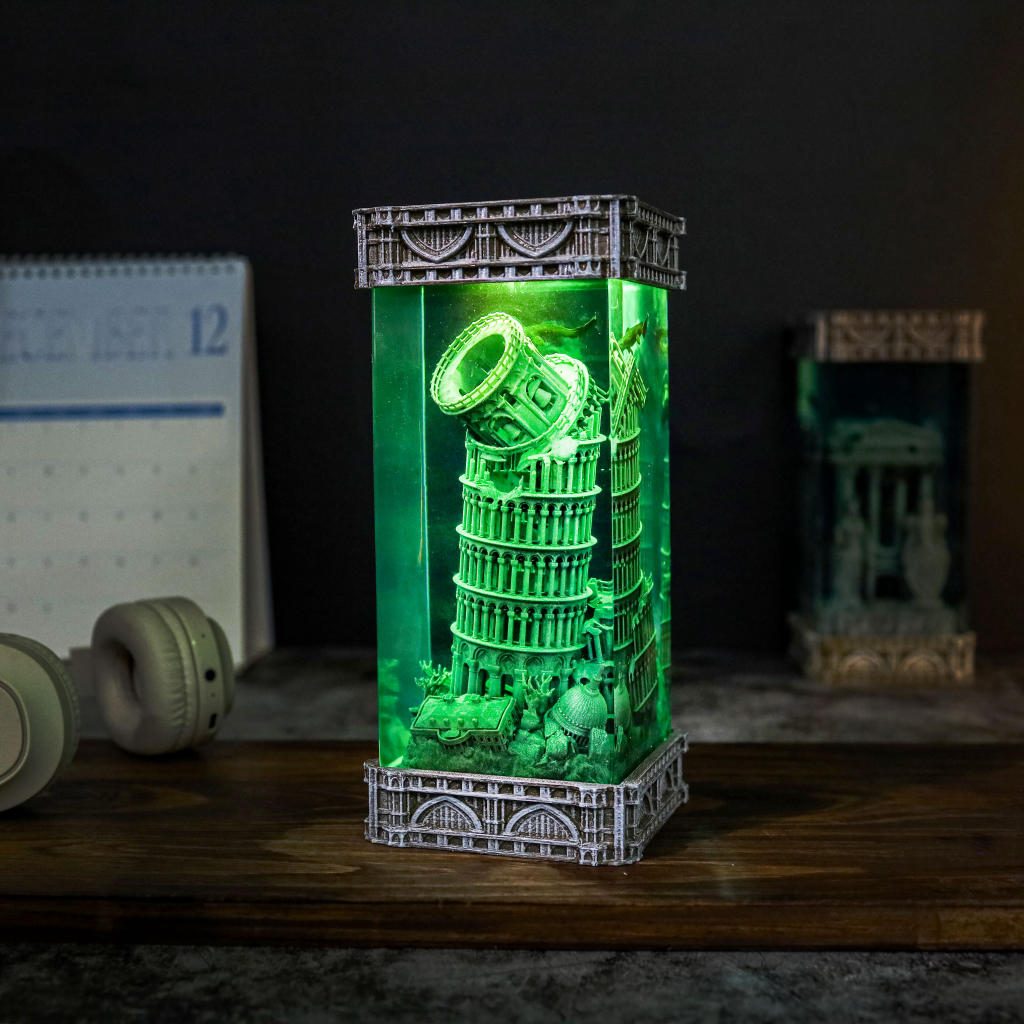 Leaning Tower of Pisa Night Light 8 Leaning Tower of Pisa Night Light