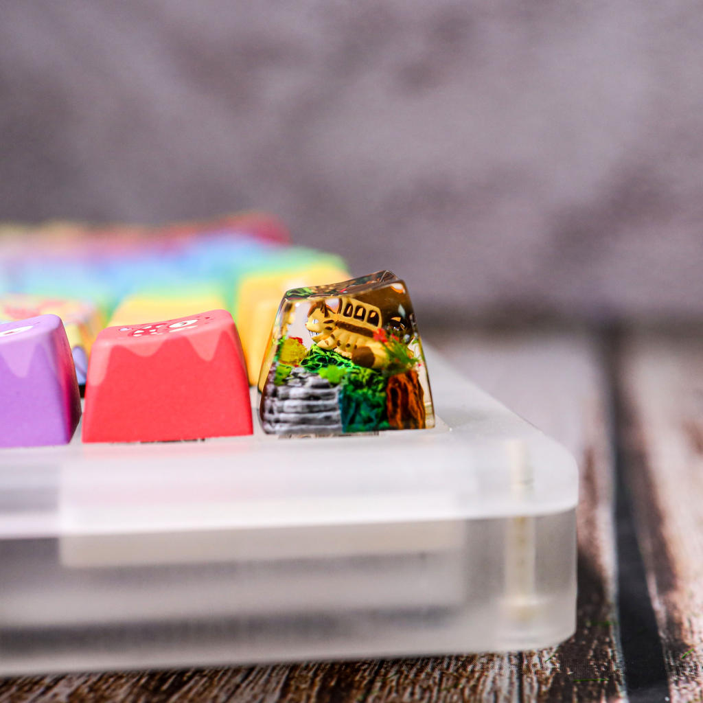 My Neighbor Catbus Keycap Ver 2 3 My Neighbor Totoro Keycap Ver 2
