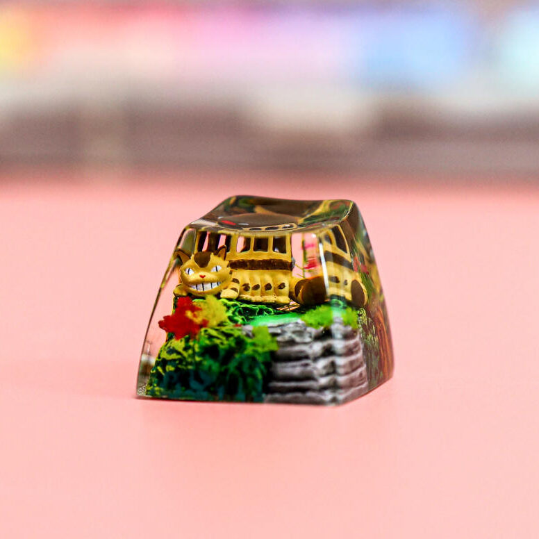My Neighbor Catbus Keycap Ver 2 1 My Neighbor Totoro Keycap Ver 2
