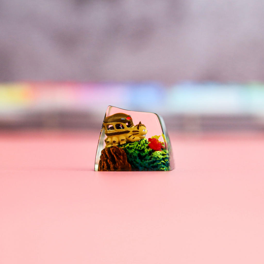 My Neighbor Catbus Keycap Ver 2 6 My Neighbor Totoro Keycap Ver 2