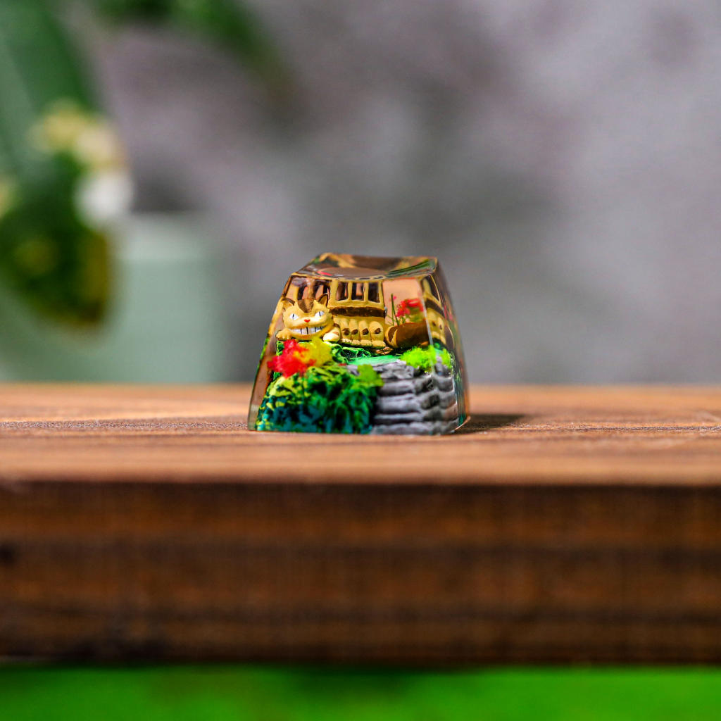 My Neighbor Catbus Keycap Ver 2 8 My Neighbor Totoro Keycap Ver 2