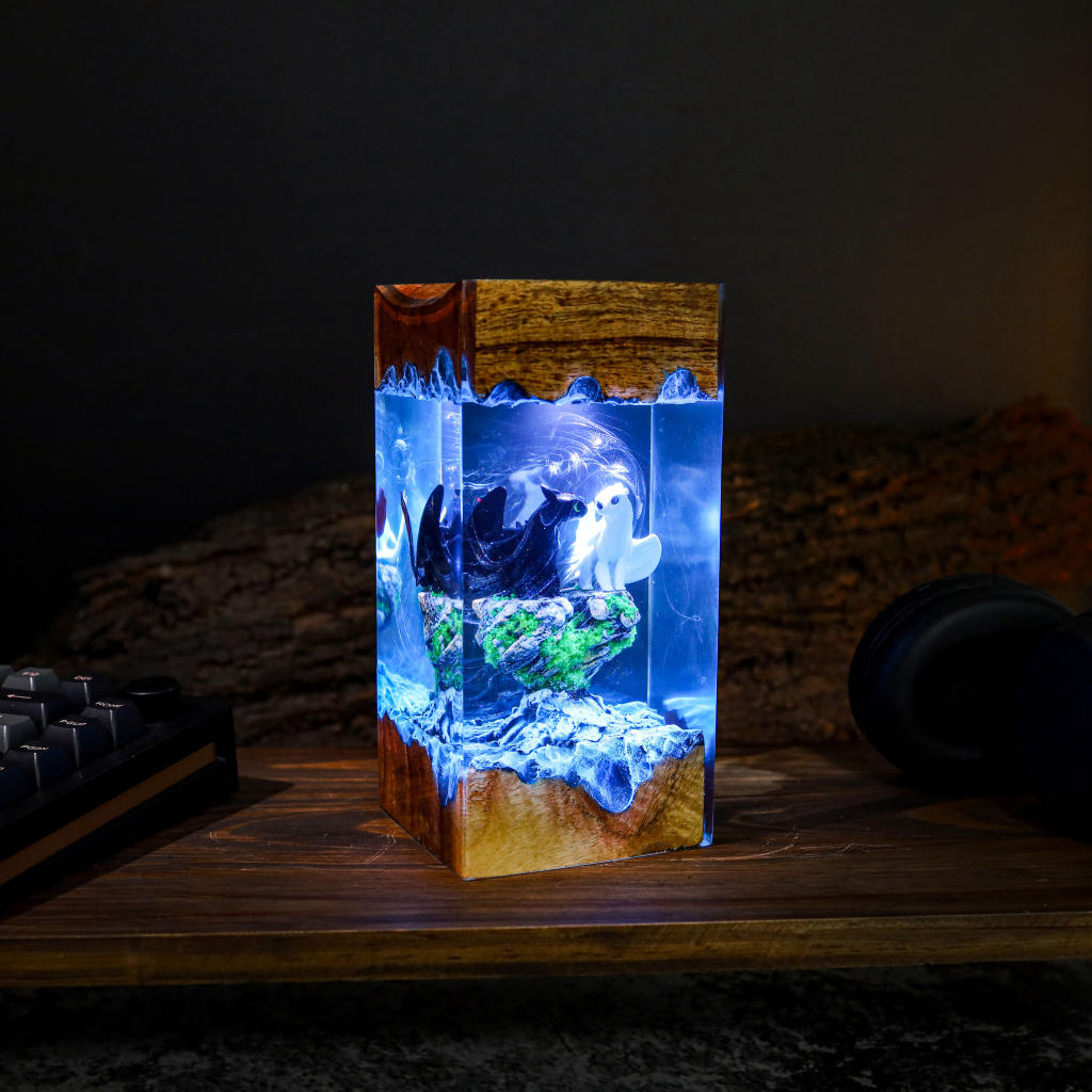 Toothless and Light Fury Lamp Ver 4 2 Toothless and Light Fury Lamp Ver 4