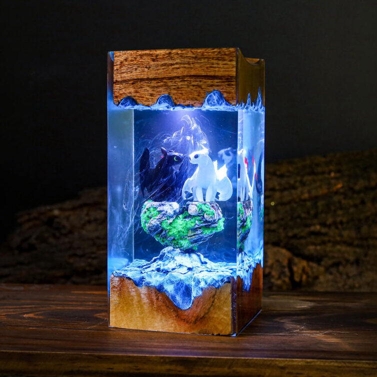 Toothless and Light Fury Lamp Ver 4 1 Toothless and Light Fury Lamp Ver 4