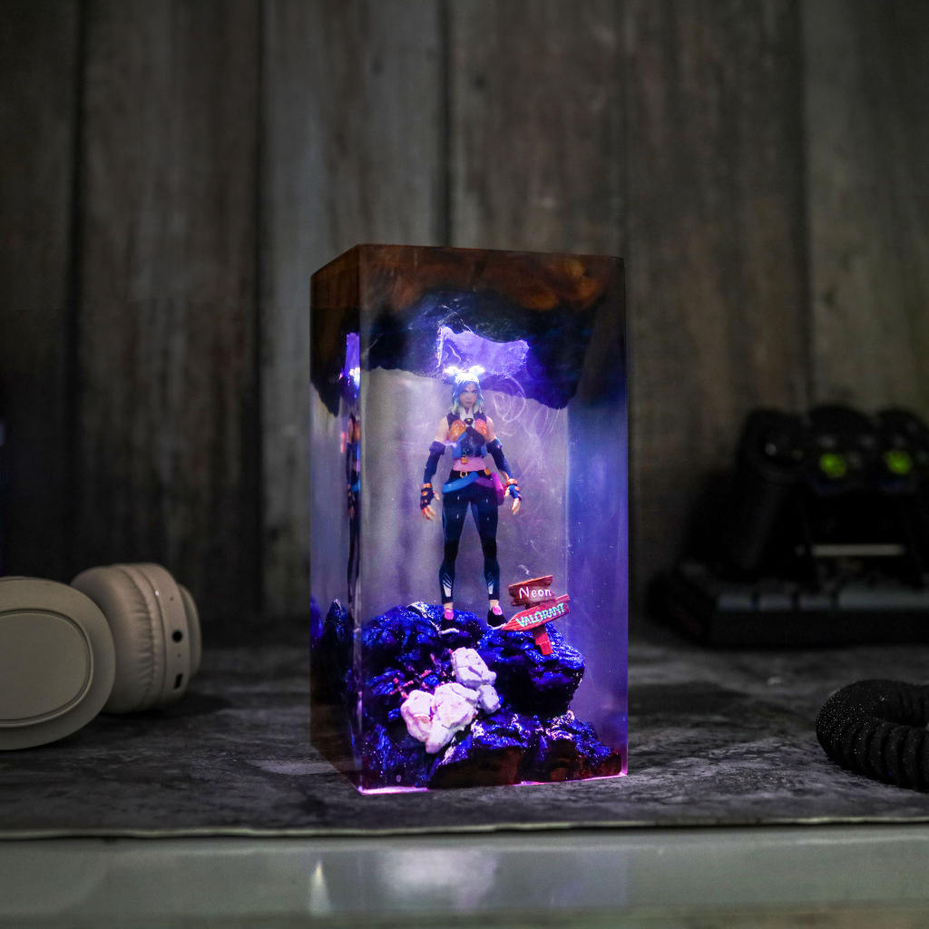 Valorant Neon Epoxy Night Light 6 Valorant Neon Epoxy Night Light