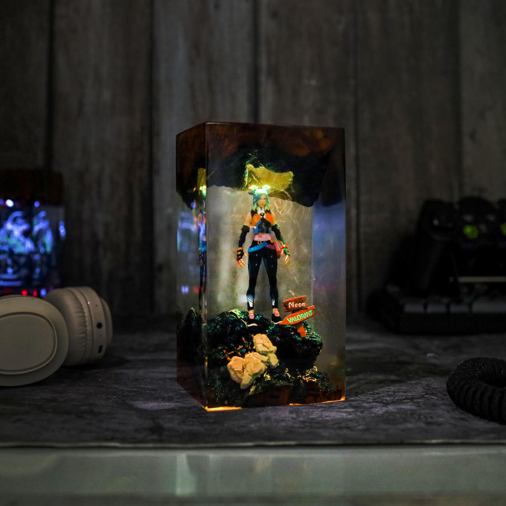 Games and Movies Blind Box Lamp 7 Valorant Neon Epoxy Night Light