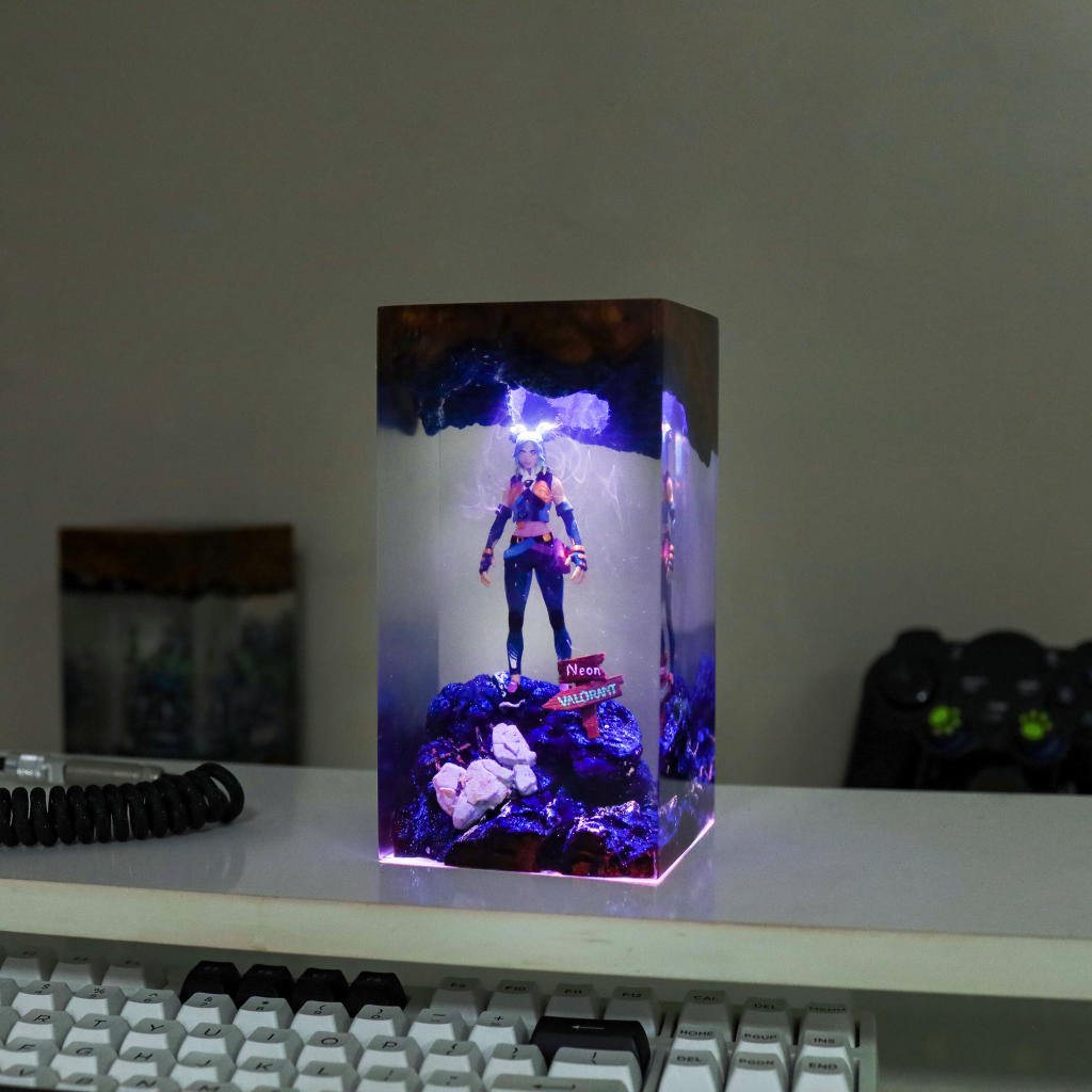 Valorant Neon Epoxy Night Light 2 Valorant Neon Epoxy Night Light