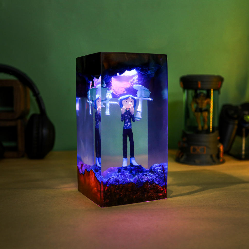 Coraline Epoxy Night Light 2 Coraline Epoxy Night Light