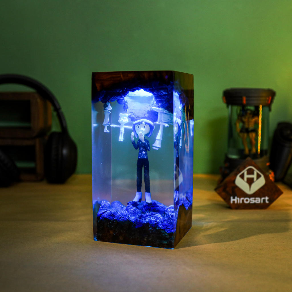 Coraline Epoxy Night Light 4 Coraline Epoxy Night Light