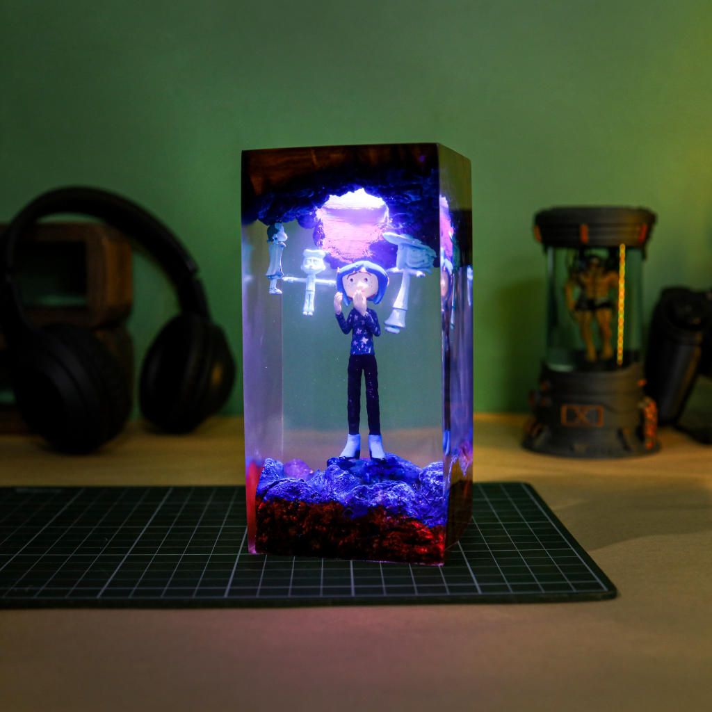 Coraline Epoxy Night Light 6 Coraline Epoxy Night Light