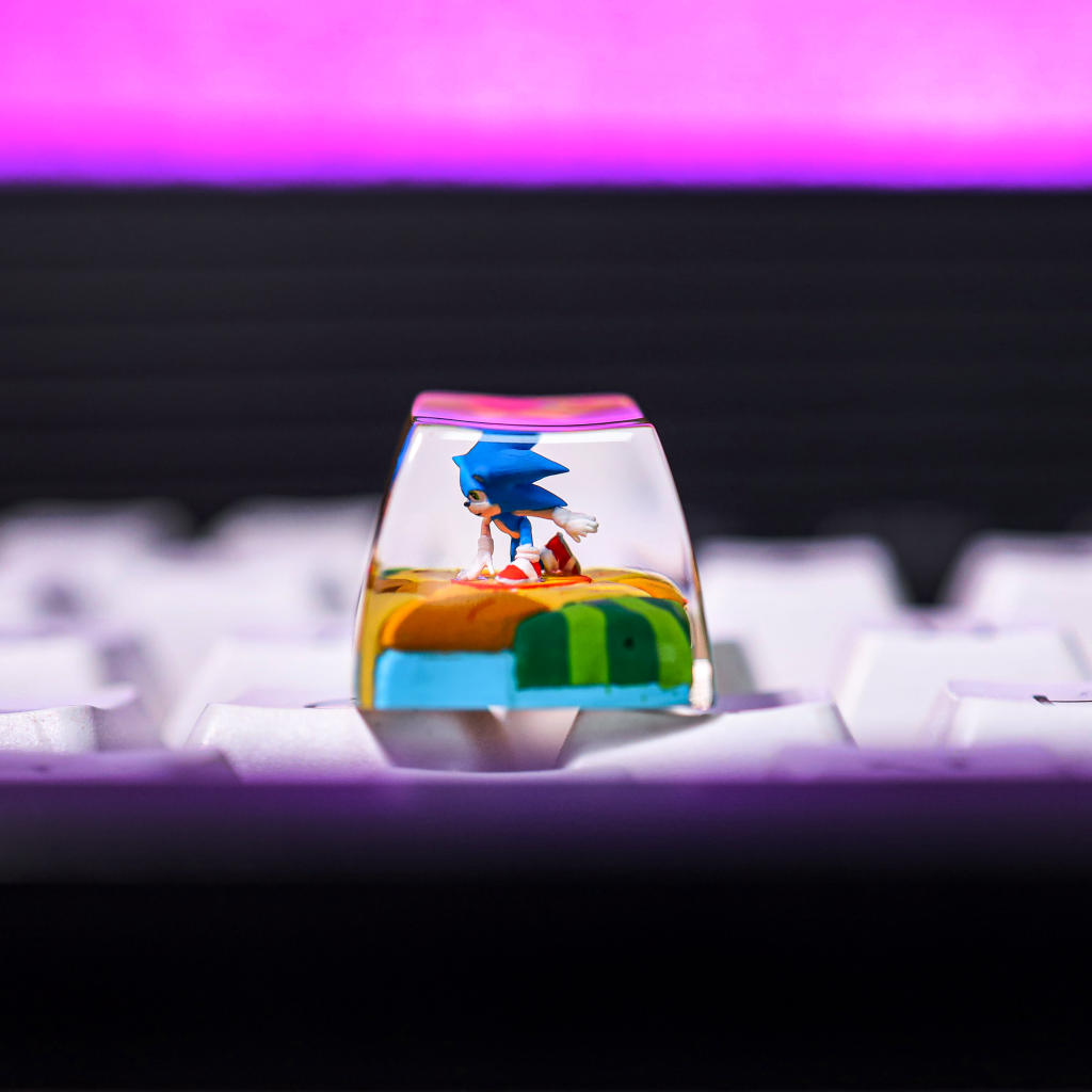 Sonic the Hedgedog ESC Artisan Keycap 4 Sonic the Hedgedog ESC Artisan Keycap