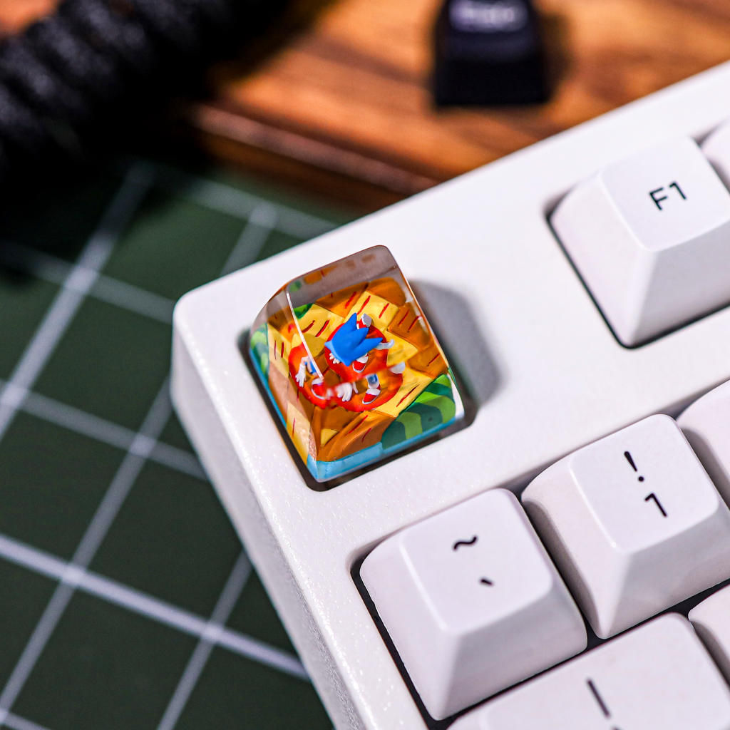Sonic the Hedgedog ESC Artisan Keycap 5 Sonic the Hedgedog ESC Artisan Keycap