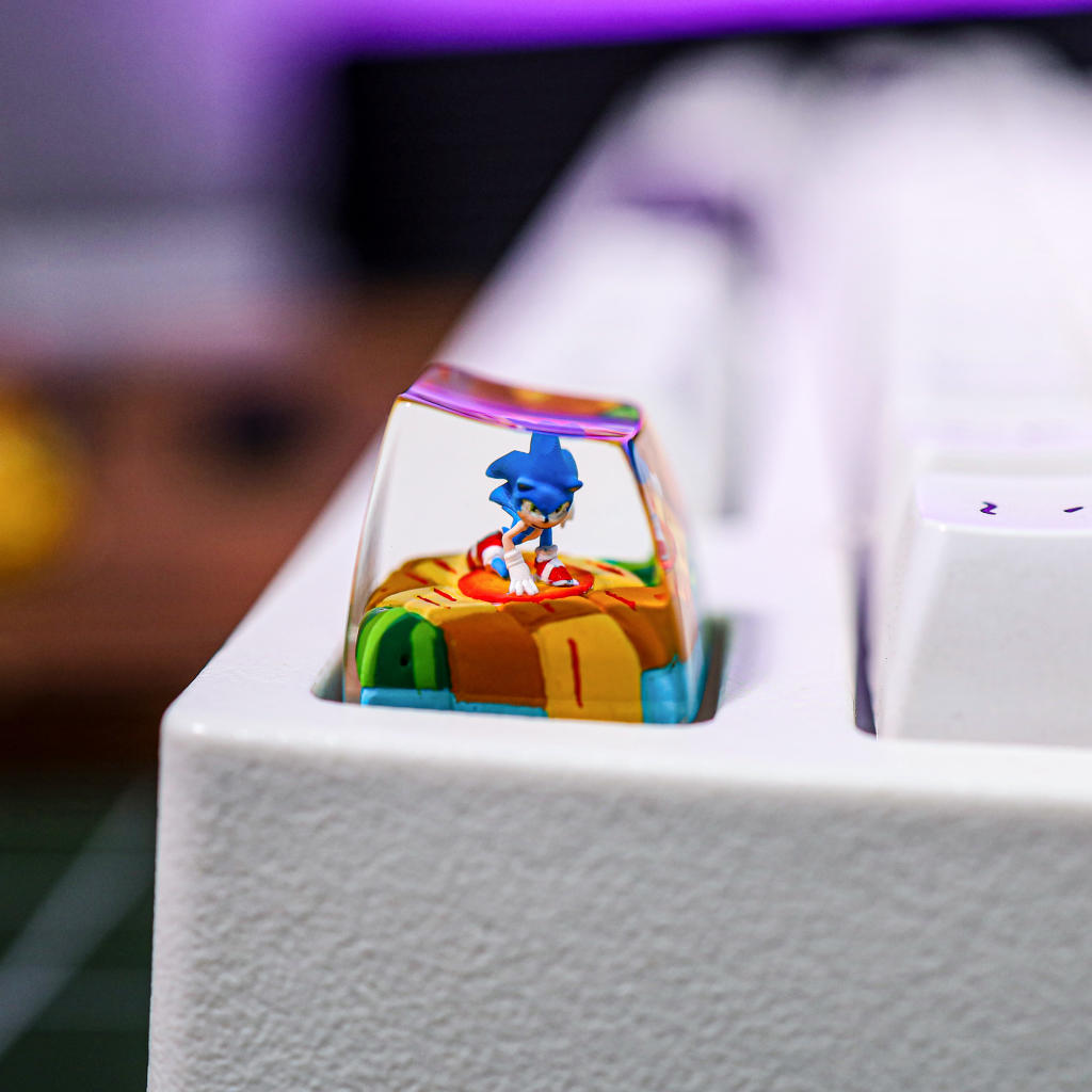 Sonic the Hedgedog ESC Artisan Keycap 6 Sonic the Hedgedog ESC Artisan Keycap