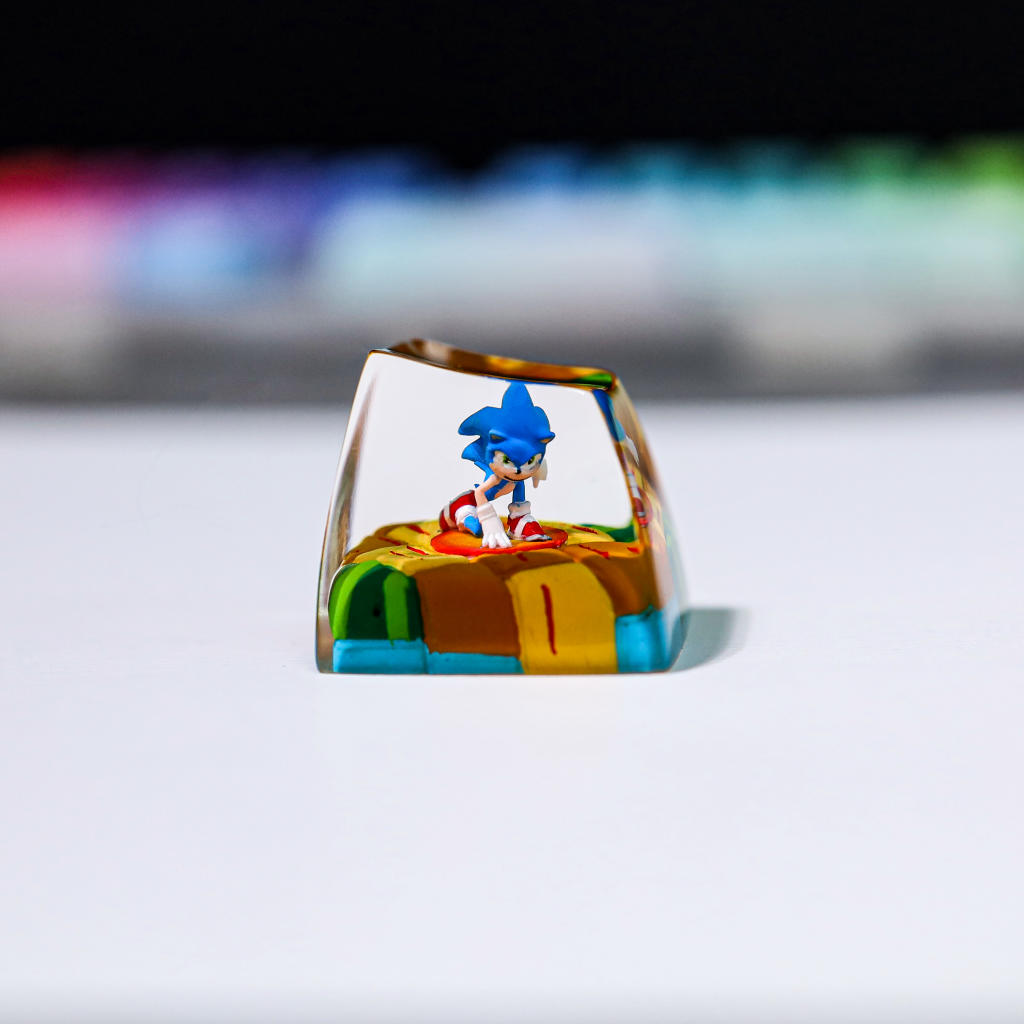 Sonic the Hedgedog ESC Artisan Keycap 9 Sonic the Hedgedog ESC Artisan Keycap