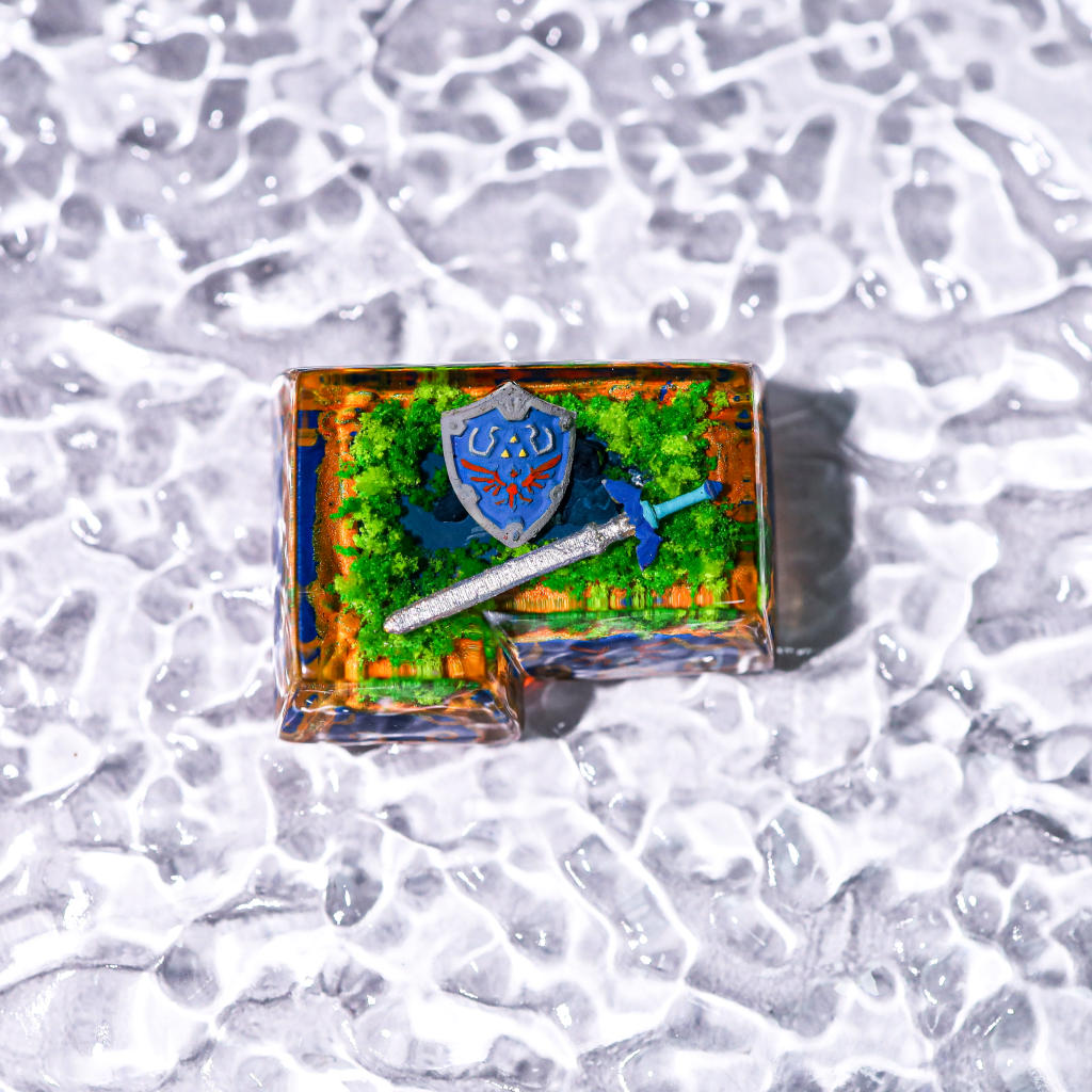 The Legend of Zelda ISO Enter Keycap 10 The Legend of Zelda ISO Enter Keycap