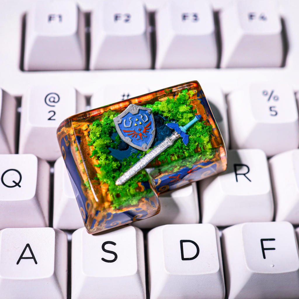 The Legend of Zelda ISO Enter Keycap 1 The Legend of Zelda ISO Enter Keycap