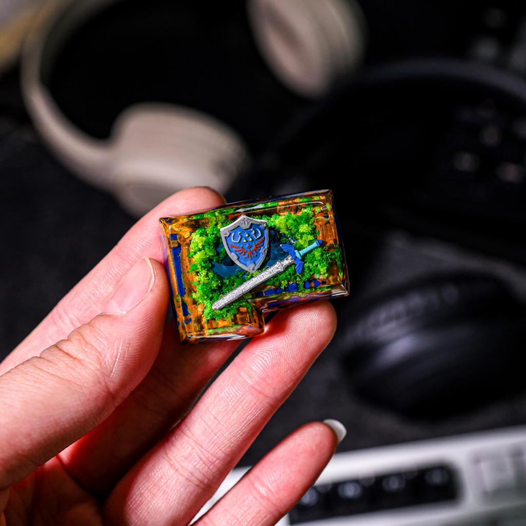 The Legend of Zelda ISO Enter Keycap 4 The Legend of Zelda ISO Enter Keycap