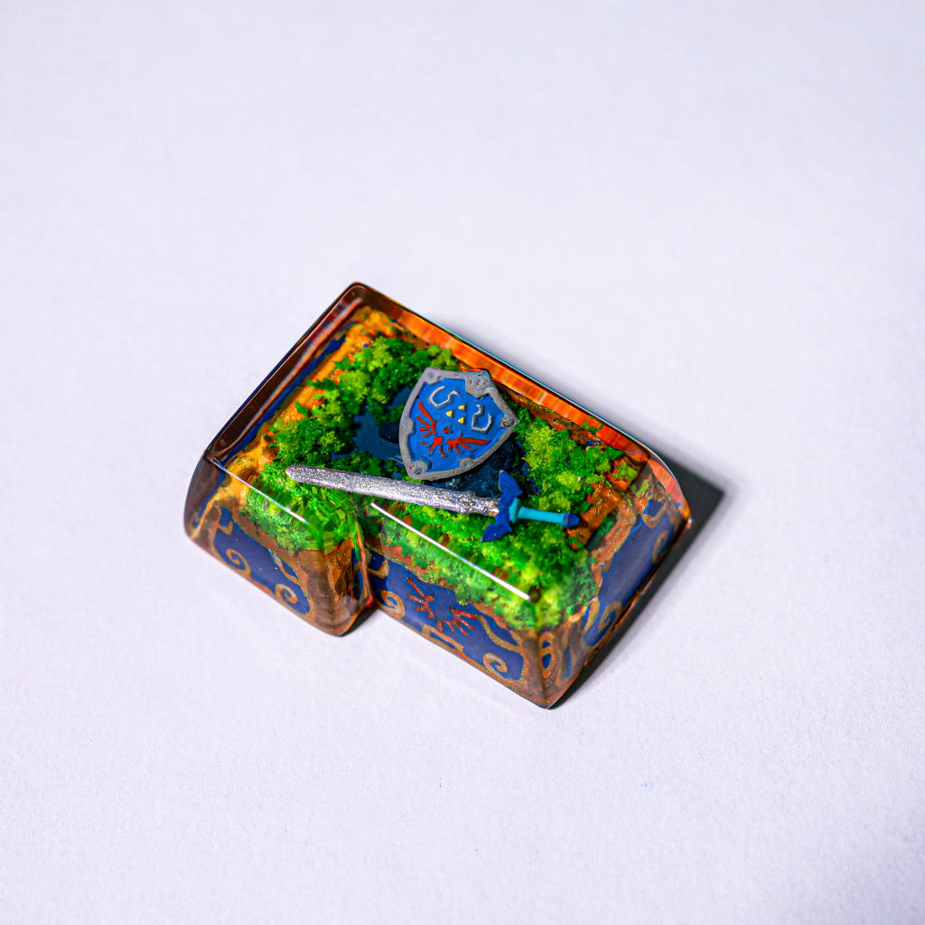 The Legend of Zelda ISO Enter Keycap 2 The Legend of Zelda ISO Enter Keycap