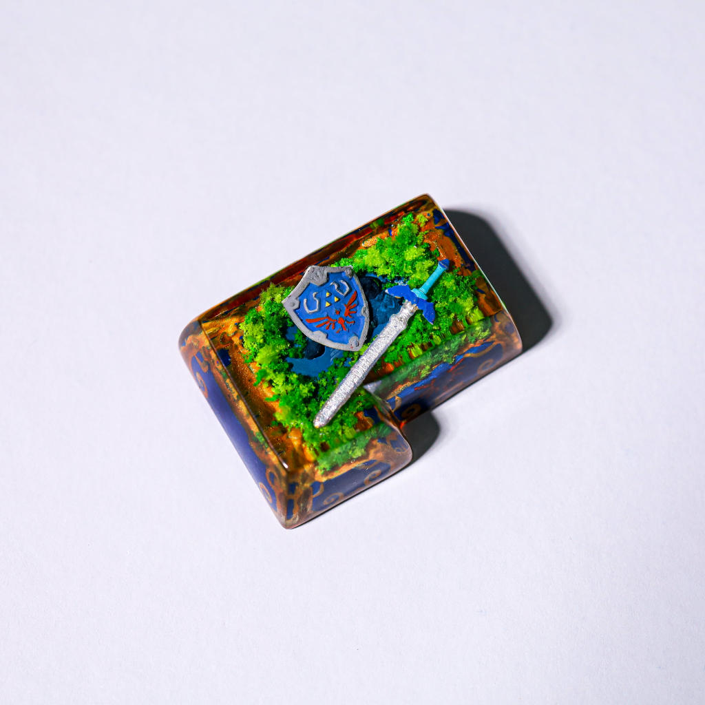 The Legend of Zelda ISO Enter Keycap 3 The Legend of Zelda ISO Enter Keycap