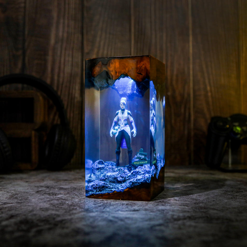 Valorant Sage Epoxy Night Light 7 Valorant Sage Epoxy Night Light