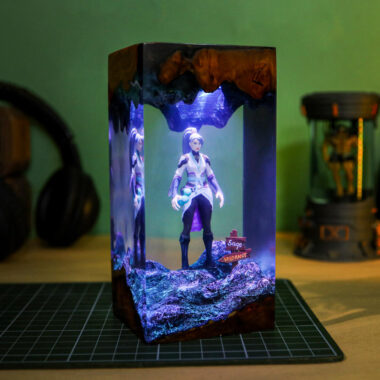 Valorant Sage Epoxy Night Light