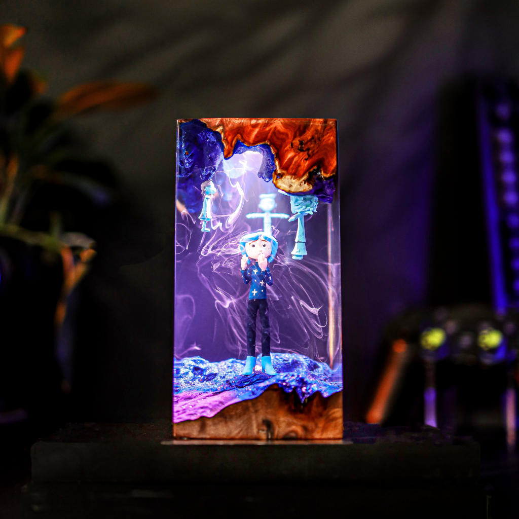 Coraline Epoxy Night Light 13 Coraline Epoxy Night Light